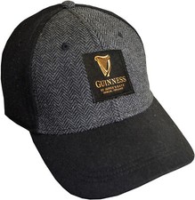 Guinness Tweed Harp Black Baseball Cap