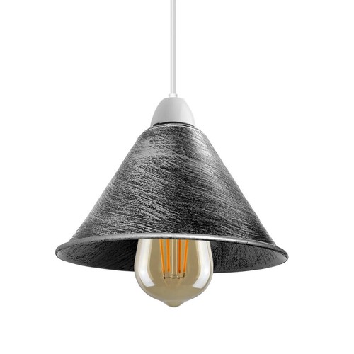 Vintage metal ceiling light - vintage,