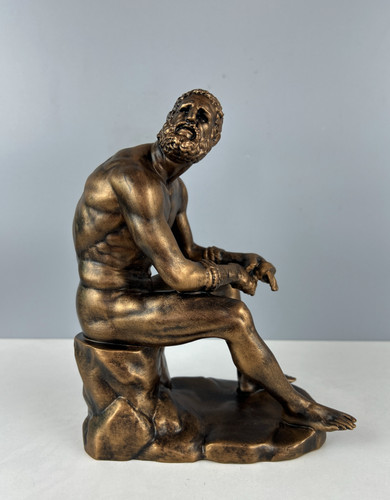 Boxer rest sculpture - rest,
