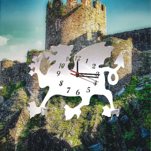 Welsh dragon shaped silent - welsh,