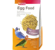 1kg BEAPHAR EGG FOOD PARAKEET & PARROT : Aviary Bird Seed Vitamins Pet Cage Feed
