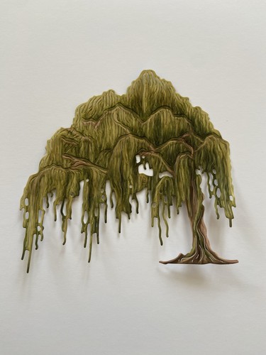 Large weeping willows - 4,
