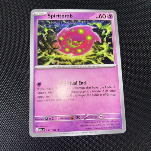 Spiritomb 035 084 - -, deck