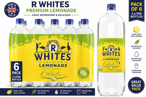 Whites premium lemonade 2l - r,