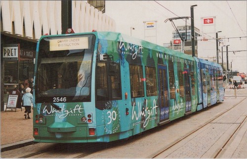 Croydon postcard tramlink - croydon, postcard: