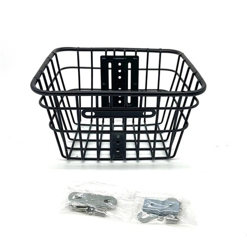 Iron wire bike basket front - wire,
