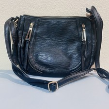 Jessica Simpson black Faux