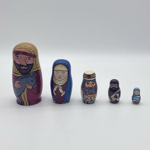 Christmas nativity nesting - christmas,