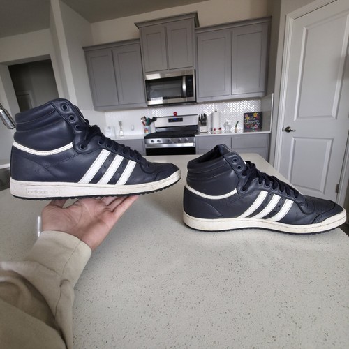 Adidas top ten navy blue - top,