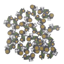  50 Pcs Novelty Buttons Christmas Craft Decor Shirt for Crafts Tractor