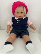  Zapf 24" Doll Blonde Blue