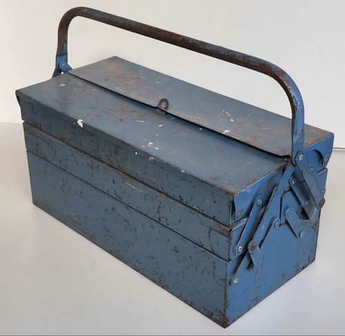 Vintage blue cantilever metal - cantilever,