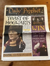 Harry Potter Memorabilia, Souvenir Daily Prophet Newspaper