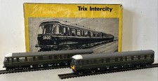 LILIPUT TRIX 1025 BR GREEN CLASS 124 TRANS PENNINE DMU SET 1980S BOXED SET
