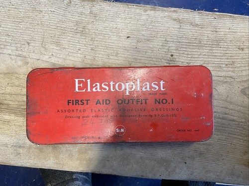 Elastoplast vintage tin - vintage,