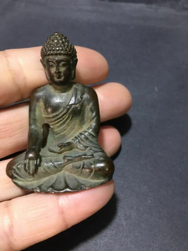 Old tibetan buddhism bronze - tibetan,