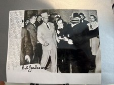 bob jackson signed autograph
