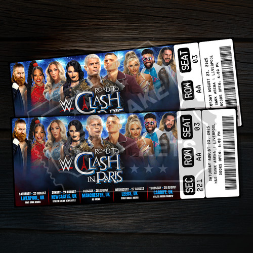 Wwe road clash paris - to,