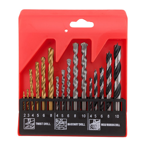 16pc metal masonry wood - 16pc, &