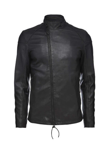 Mens black genuine lambskin - genuine,
