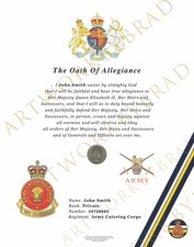 Army Catering Corps- of