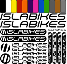 ISLABIKES Vinyl Decal Stickers Bike set sticker Aufkleber Satz bicycle cycling m