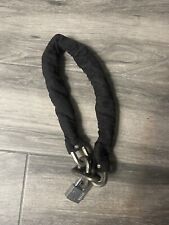 MAMMOTH SECURITY 1M SECURITY CHAIN AND 12MM HEXAGON LOCK + 1 ABUS PADLOCK