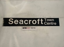 Seacroft Town Centre - Leeds March 1984 Destination Bus Blind 37” IDEAL GIFT