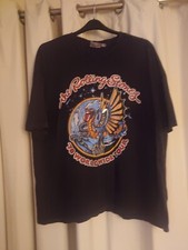 The Rolling Stones '78 World Wide Tour T-shirt Printed on Both Sides UK Size XL 