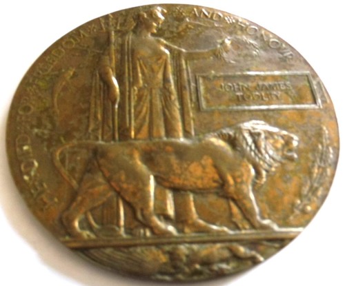 Very rare death plaque - very, tooley