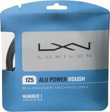 Luxilon Alu Power Rough 125 Tennis Racket String - 17 1.25mm - 12.2m Set