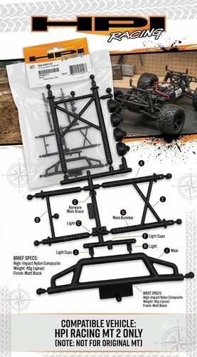 Hpi 85073 mt2 front bumper - mt2,