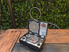 Vintage Marksman Spirit Of St Louis Travel Radio Alarm Clock Aviation Style