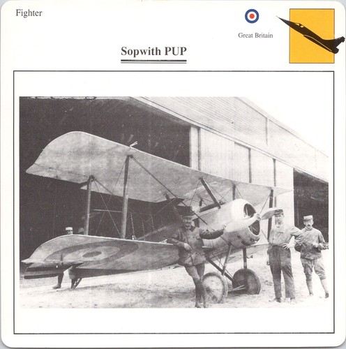 Sopwith pup fighter - sopwith,
