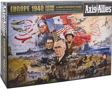 Axis&Allies Europe 1940 Second Edition WWII World War 2, Game Avalon Hill 2nd