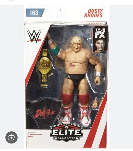 Wwe dusty rhodes - rhodes, mattel