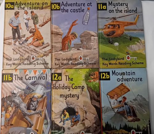 Ladybird book key - ladybird, words