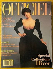 L'OFFICIEL MAGAZINE September 1993 Vintage 1970s Fashion France