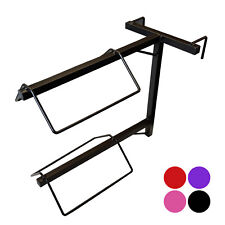 Hook Over Double Saddle Rack Holder Hanging Horse Equestrian Tack Room Blanket