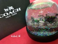 Coach snow dome globe carriage - snow,