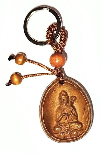 Buddha key ring tibetan - buddha,