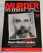 MAGAZINE - Murder In Mind (Marshall Cavendish) Part #39 Henri Desire Landru