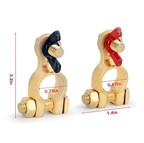 2pcs car battery terminal - battery,