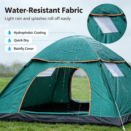 Man automatic pop up tent - automatic,