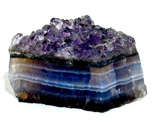 Amethyst crystal cluster deep - amethyst,