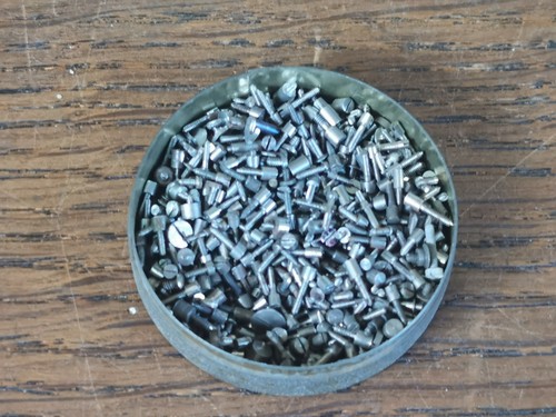 Pocket watch screws used - watch,