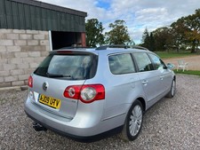 VW Passat estate diesel manual highline 2009 TDI 105 Towbar and electrics