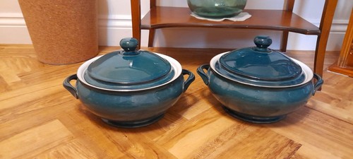 Pair denby greenwich casserole - pair,