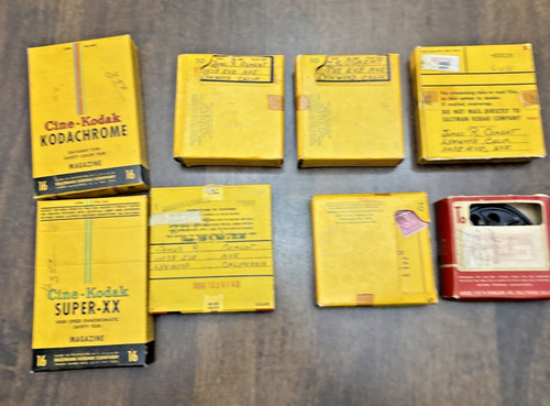 1940s vtg lot kodak 16mm - lot, of