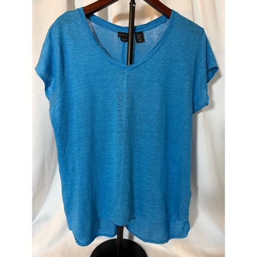 Tahari blue short sleeve - tahari,